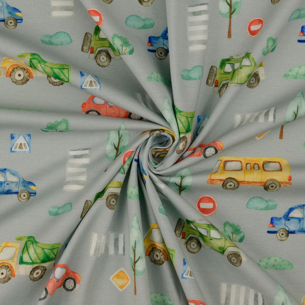 Jersey fabric Grey 