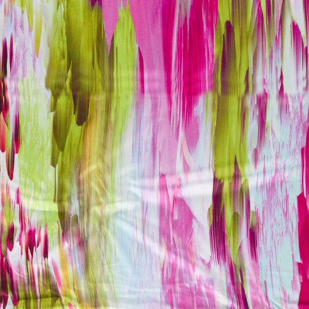 Viscose Satin fabrik Fuchsia 