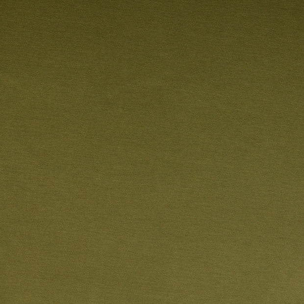 Viscose Jersey fabric Unicolour Olive Green