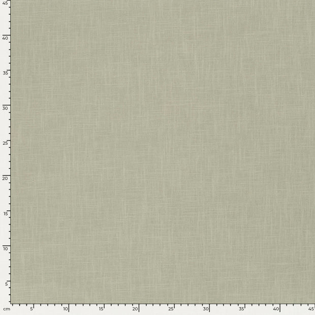 Linen fabric Unicolour Mint