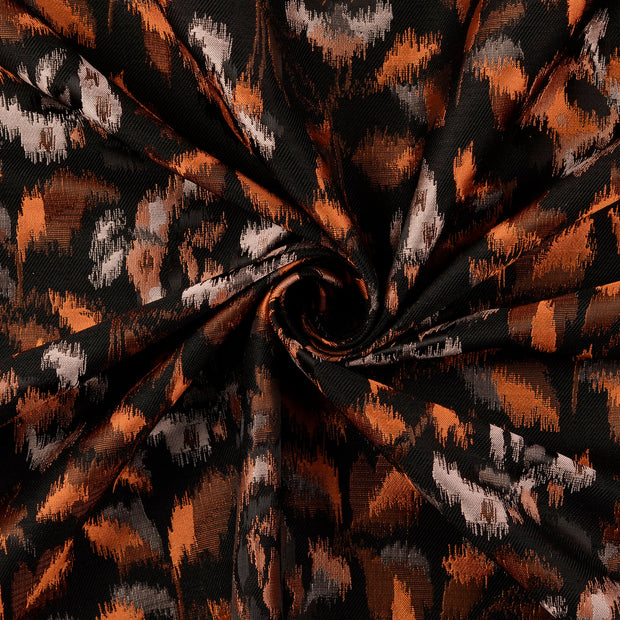 Jacquard fabric Orange 