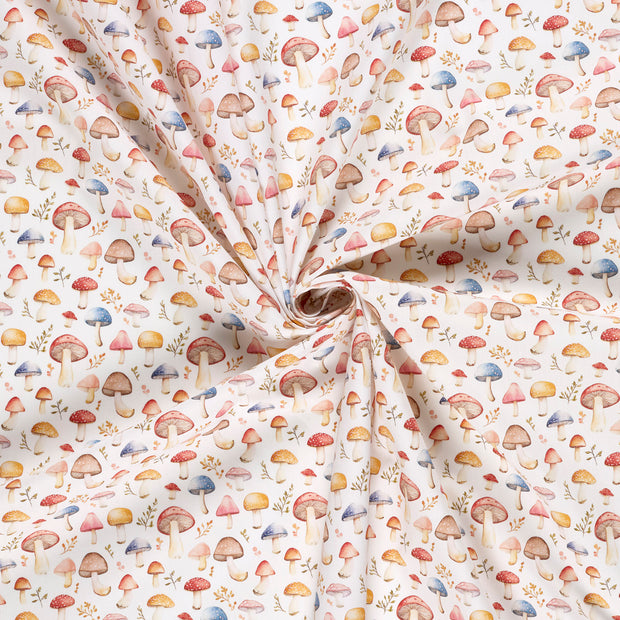 Cotton Poplin fabric White 