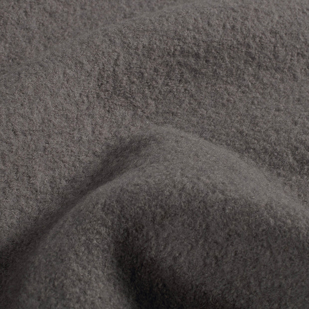 Wool Boucle fabric Unicolour Taupe Grey