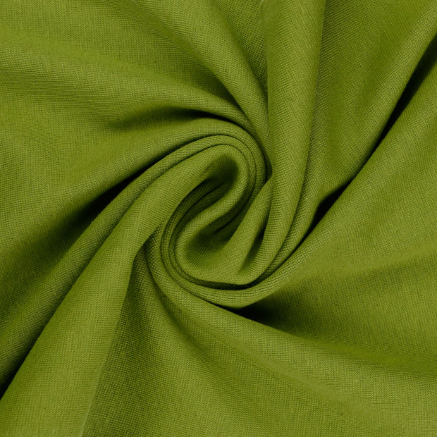 Heavy Knit fabric Olive Green 