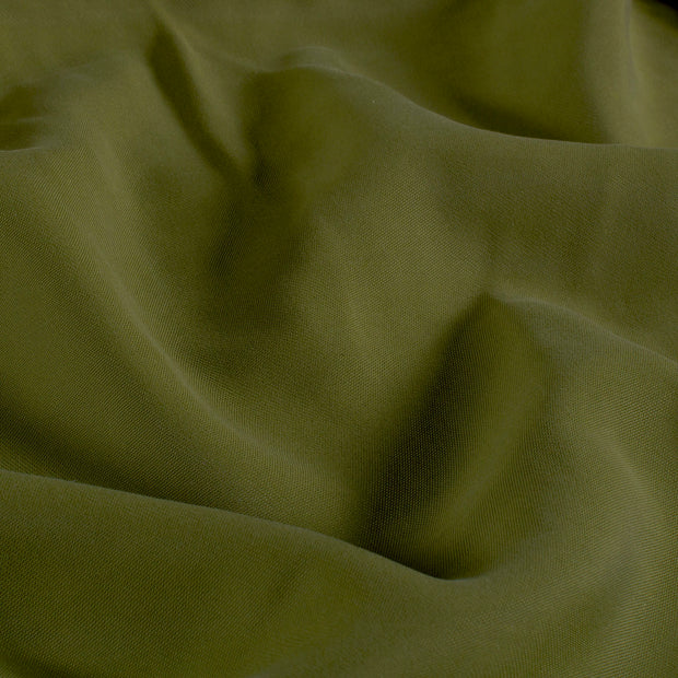 Viscose Twill fabric Unicolour Khaki Green