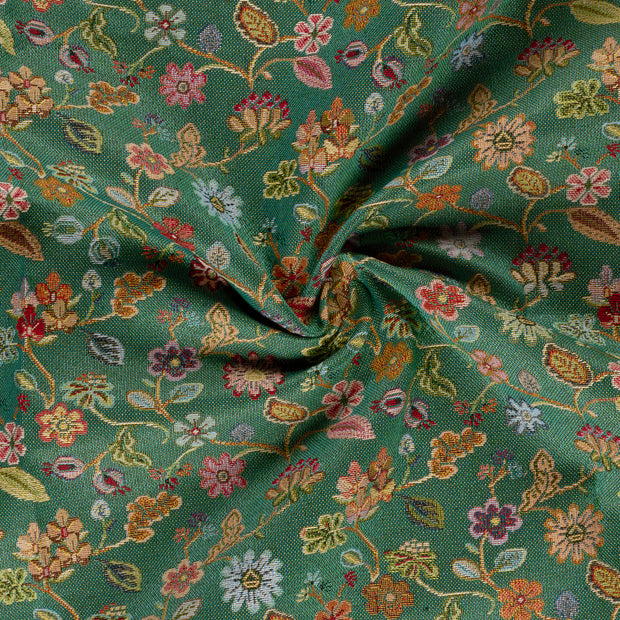 Gobeline fabrik Turquoise Jacquard 