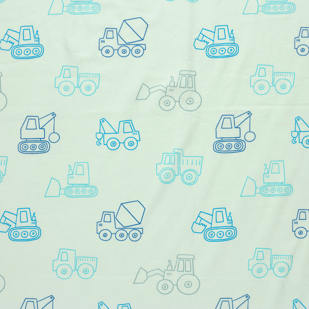 Jersey fabric Mint soft 