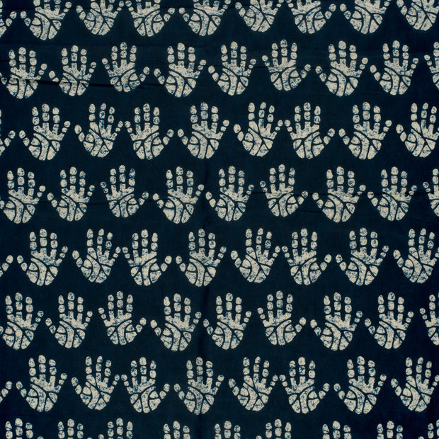 Voile fabric Indigo 