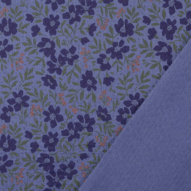  fabric Light Blue printed 