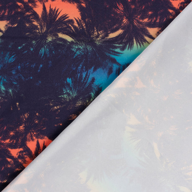 Swimshort water repellent recycled fabric Palmtrees digital printed 