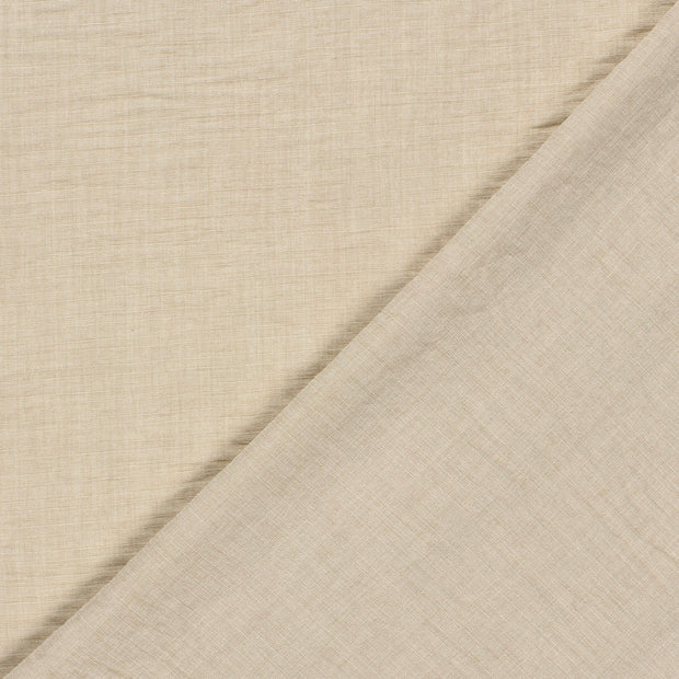 Linen Look fabric Unicolour printed 
