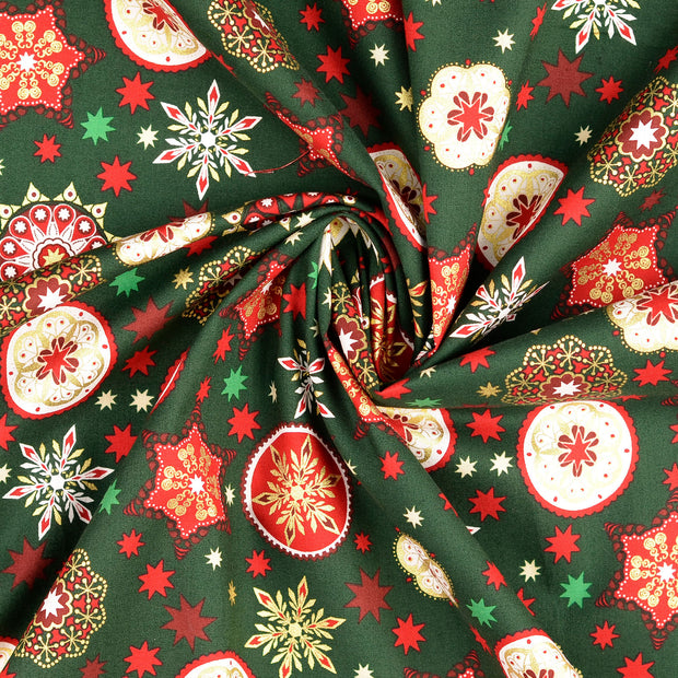  fabric Dark Green 