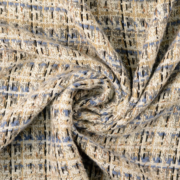 Bouclé fabrik Indigoblau 