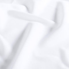 Crêpe Georgette Unicolour Optical White