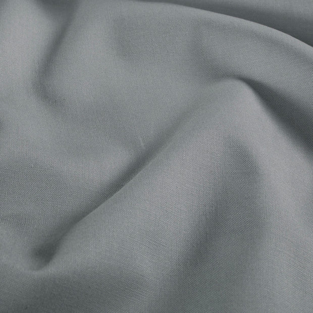 Cretonne fabric Unicolour Grey