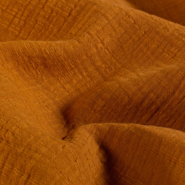 Muslin fabric Unicolour Caramel