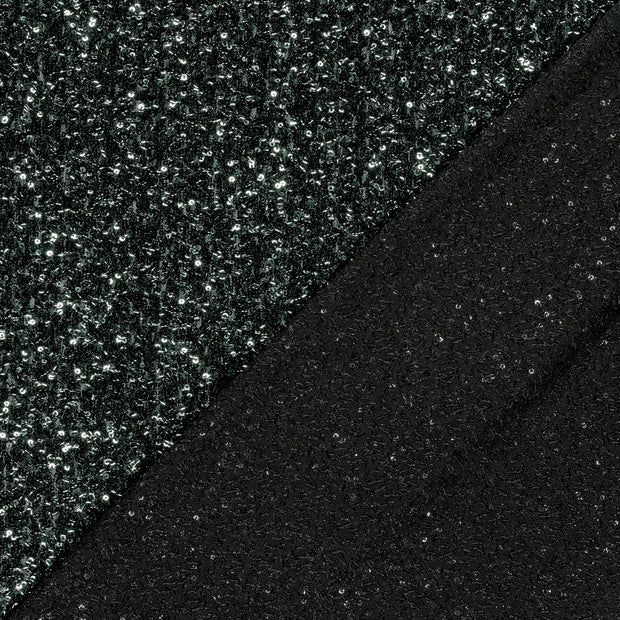 Mesh fabric Unicolour Sequins 