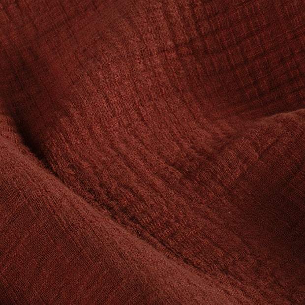 Muslin fabric Unicolour Brown