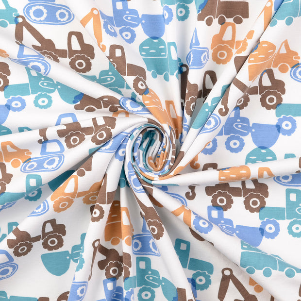 Jersey stof Babyblauw 