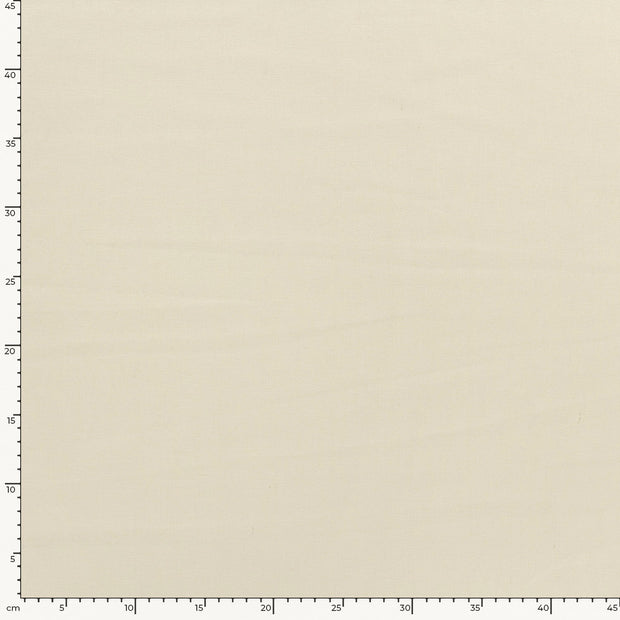 Woven Viscose Linen fabric Unicolour Ivory