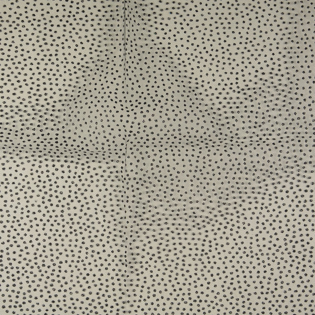 Mesh fabric Dots Black