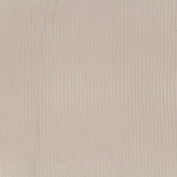 Rib Jersey tissu Beige mat 