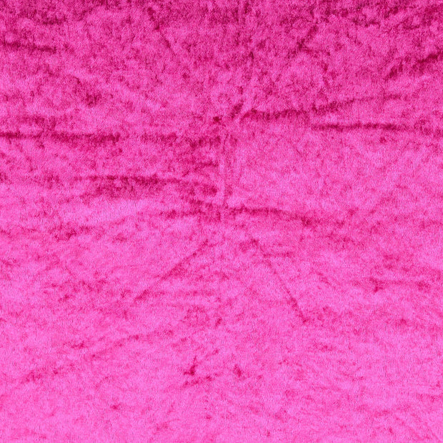 Velours fabric Unicolour Fuchsia