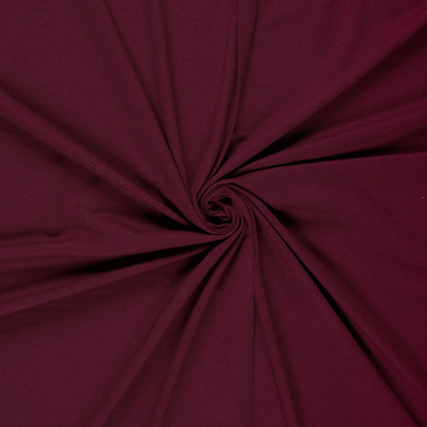 Viscose Jersey fabric Wine red 