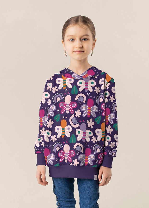 French Terry fabric Purple 