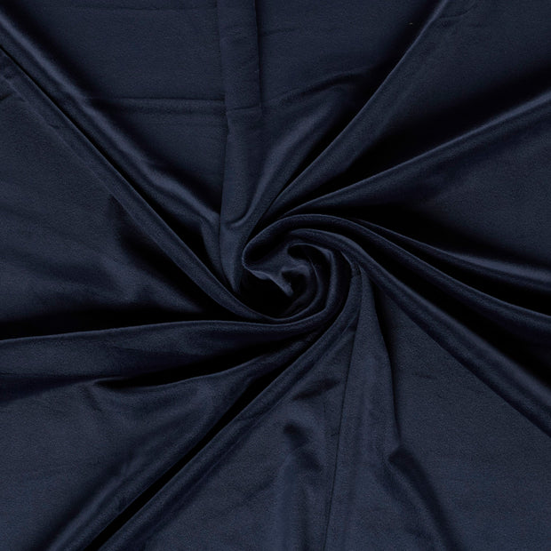 Supersoft Velvet tela Azul marino 
