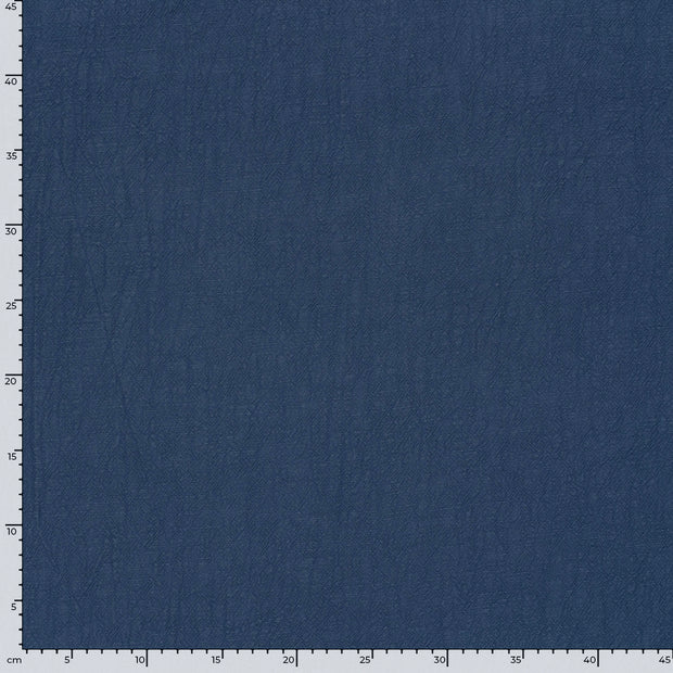 Linen fabric Unicolour Indigo