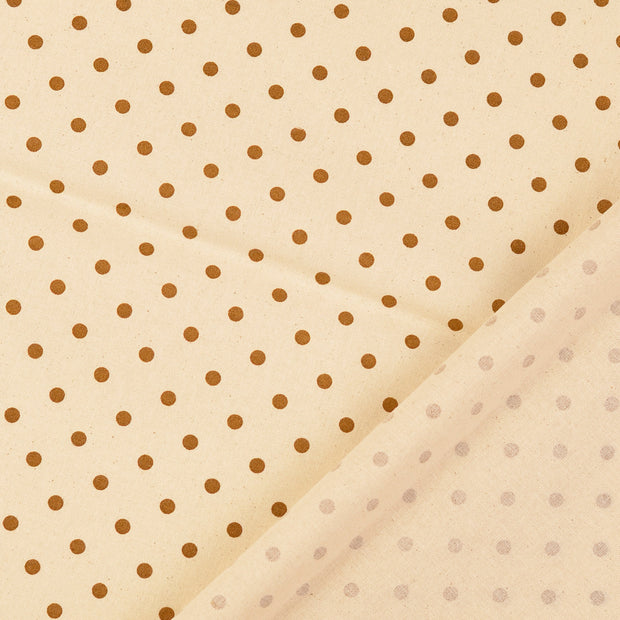 Cretonne fabric Beige 