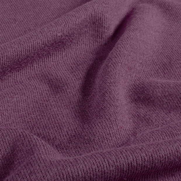 Heavy Knit stof Melange Fuchsia