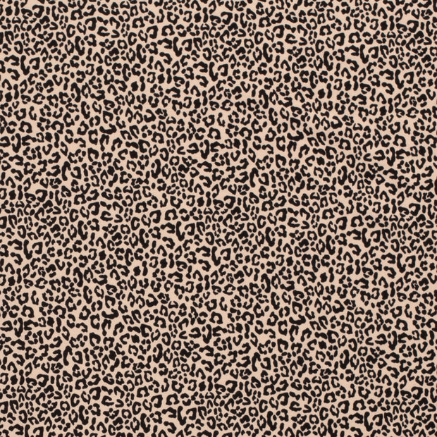 Jersey fabric Panther Beige