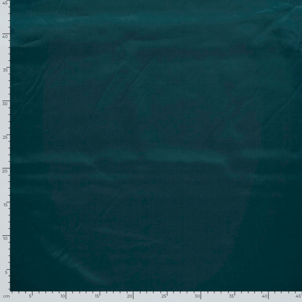 Satin fabric Unicolour Petrol