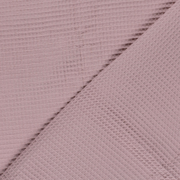 Waffle piqué fabric Unicolour 