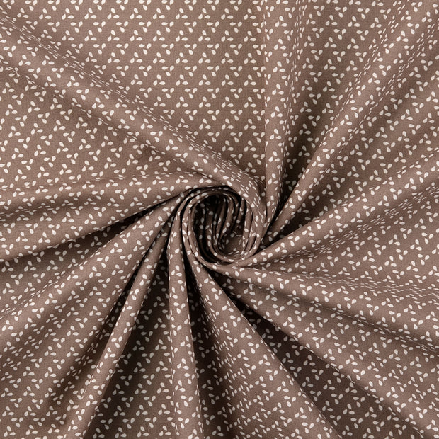 Cretonne fabric Brown 