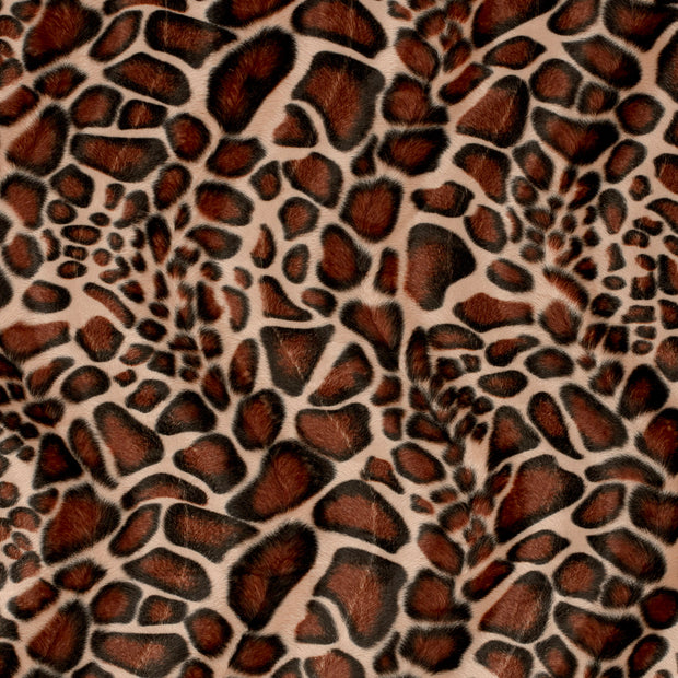 Velours fabric Beige soft 