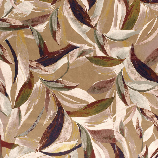 Suede leather fabric Camel 