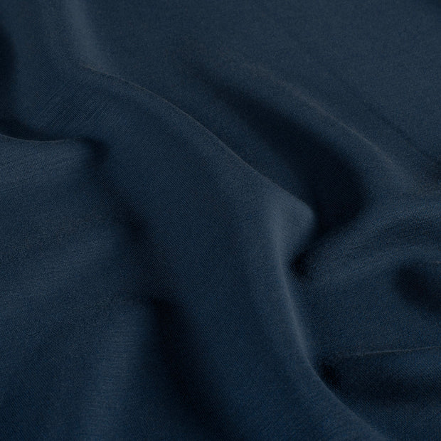 Interlock fabric Unicolour Navy