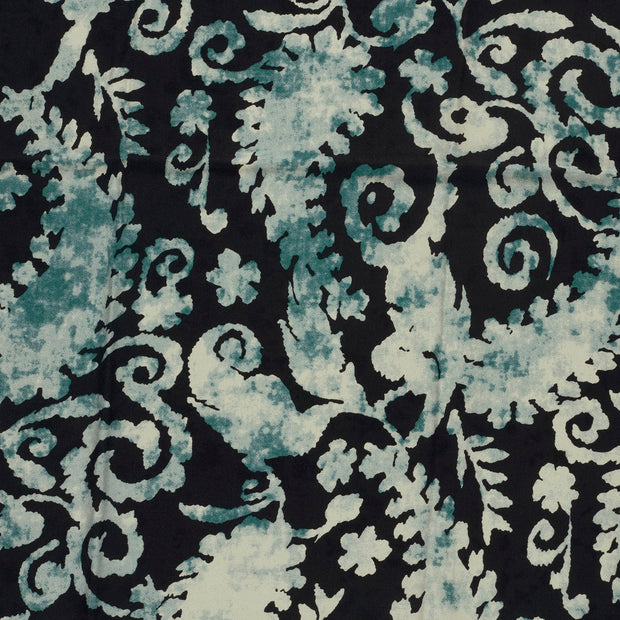 Viscose Twill fabric Turquoise matte 