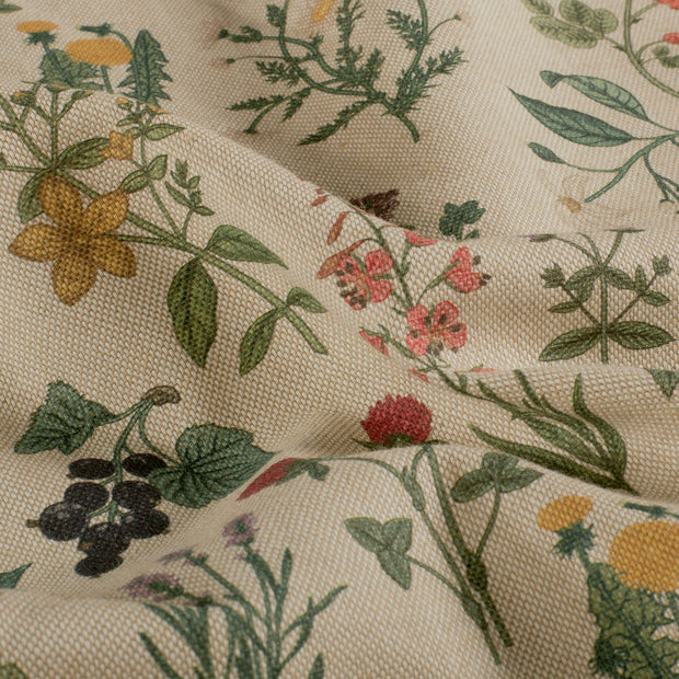 Linen Look fabric Nature Multicolor