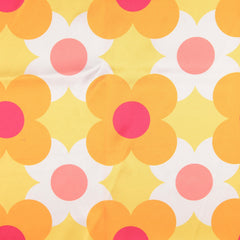 Satin printed Flowers Multicolor