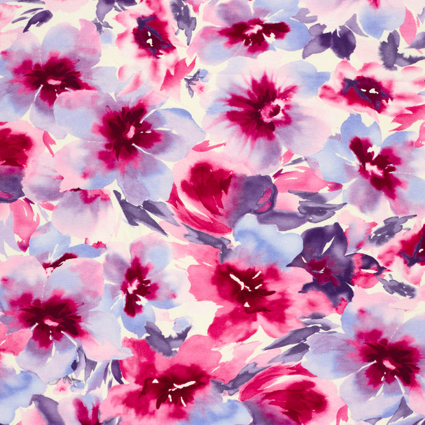 French Terry fabric Fuchsia 