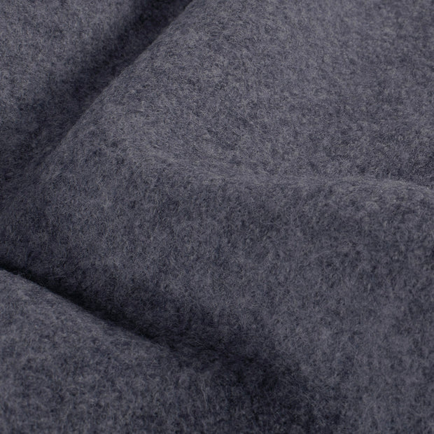 Wool Boucle fabric Unicolour Grey