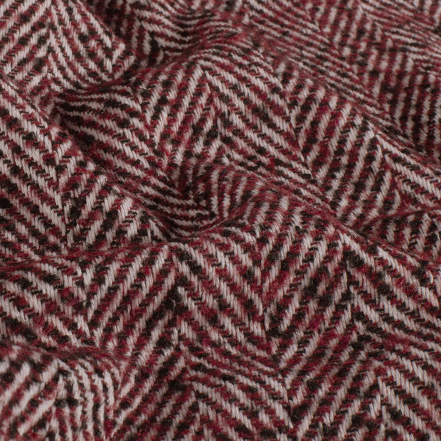 Jacquard fabric Unicolour Bordeaux