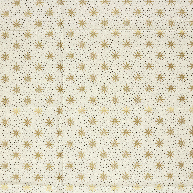 Cotton Poplin fabric Off White 
