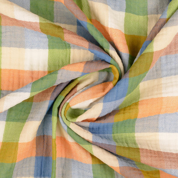 Musselin fabrik Babyblau 