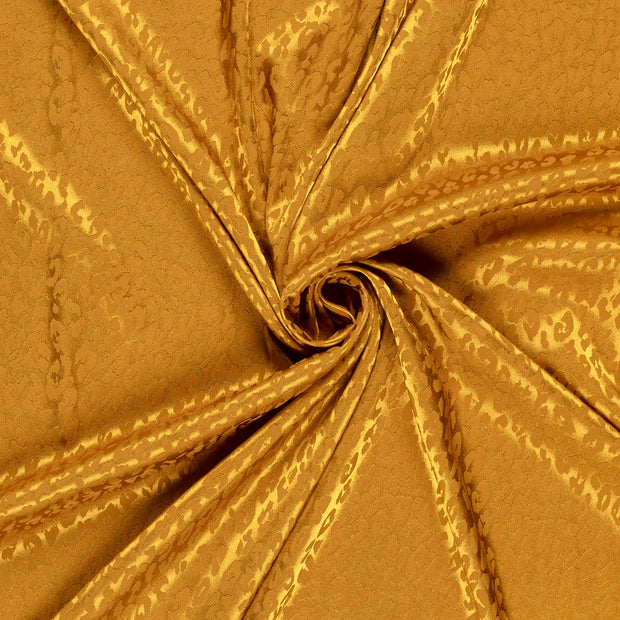 Satin Jacquard fabric Oker 