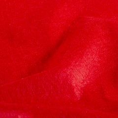 Felt Unicolour Red